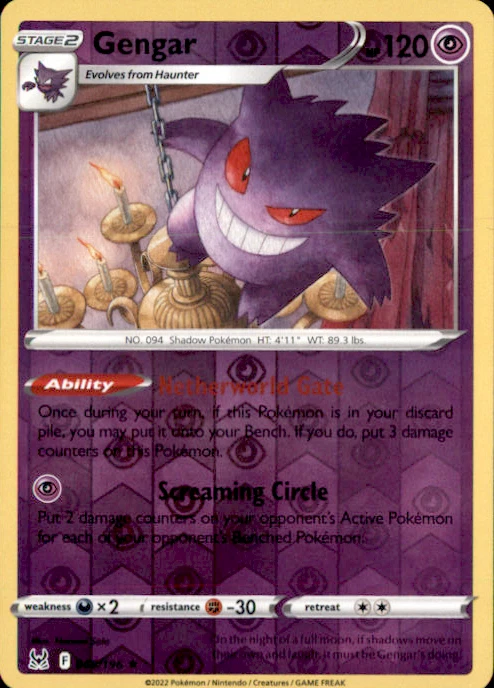 Las mejores ofertas en Gengar 066/196 Swsh11: Lost Origin | eBay