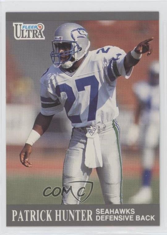 1991 Fleer Ultra Patrick Hunter #137 Rookie RC 08x2