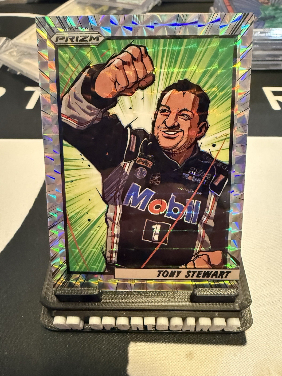 2022 PANINI PRIZM RACING TONY STEWART MANGA SP SSP