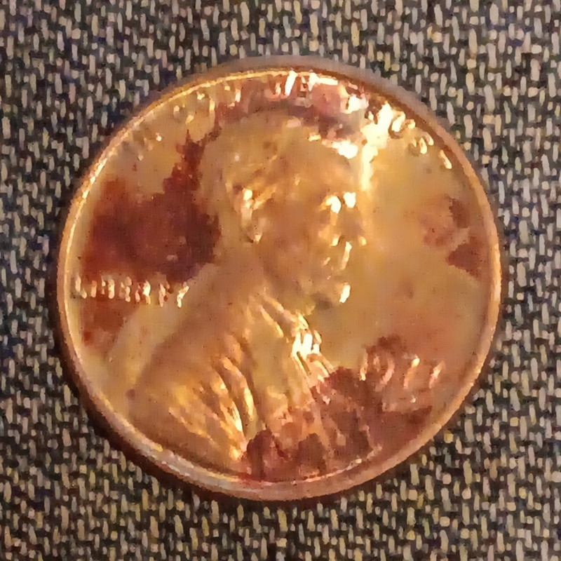 1977 P Lincoln Memorial Small Cent RD 95% Copper Philadelphia Business KM#201a