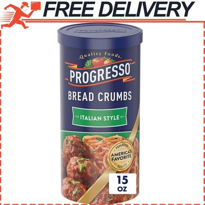 Progresso Bread Crumbs, Italian Style, Cooking Ingredient, 15 oz