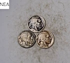 1917+1917-D+1917-S Buffalo Nickel Set/Lot ~ VG/Fine ~ 3 Coins ~ ZBL34