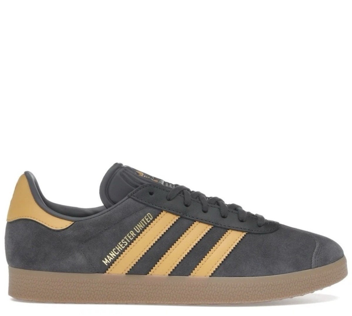 Adidas Gazelle Manchester United Utility Black Preloved Yellow Gum