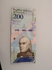 1 PCS x Venezuela 200 Soberano bolivares banknotes/ CIRCULATED