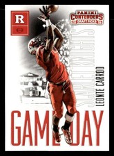 Leonte Carroo 2016 Contenders Draft Picks Game Day Tickets Card #30 Rutgers