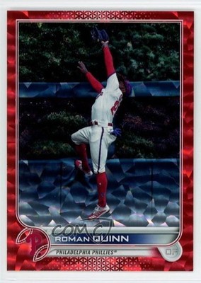 2022 Topps Series 2 Red Foilboard 121/199 Roman Quinn #577 3g6