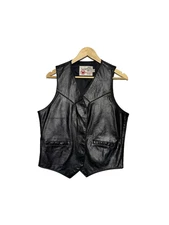THE LEATHER SHOP SEARS VEST 38 REG-VINTAGE
