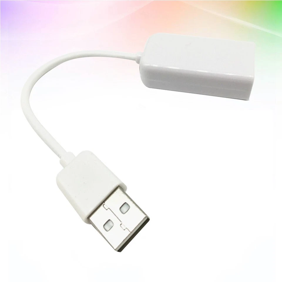 2 STÜCKE USB 2.0 Sound Virtual 7.1 Kanal Audio 3D Adapter mit Kabelleitung für - Bild 4 von 4