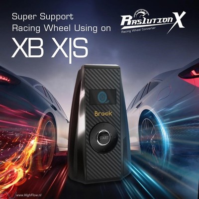 Brook Ras1ution X: Xbox Racing Wheel Converter, Adapter for Series X|S, One 360