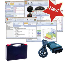 OBD2 Testerset Brotos B40 mit Interface inkl. Diagnose Software f&uuml;r ALLE KFZ ab