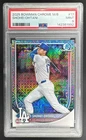EL.210 Shohei Ohtani 2025 Bowman Chrome Mega Box #17 Mojo Refractor PSA 9