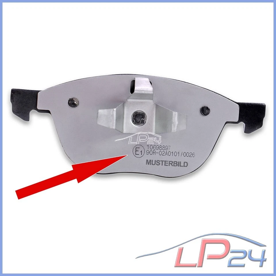 JEU PLAQUETTES DE FREIN AVANT POUR ROVER 200 92-00 400 90-00 25 45 CABRIO - Photo 3/3