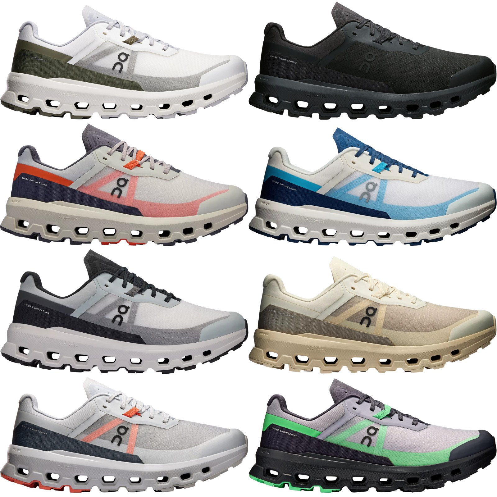 On Cloudvista 2 Men Trail Running Shoe Size 7-14 New Colors New in Box Athletic