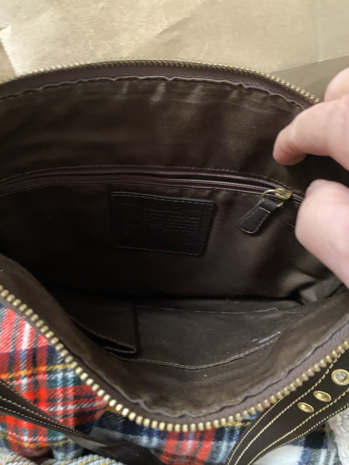 Coach Purse, Handbag  Leather patchwork handbag L… - image 8