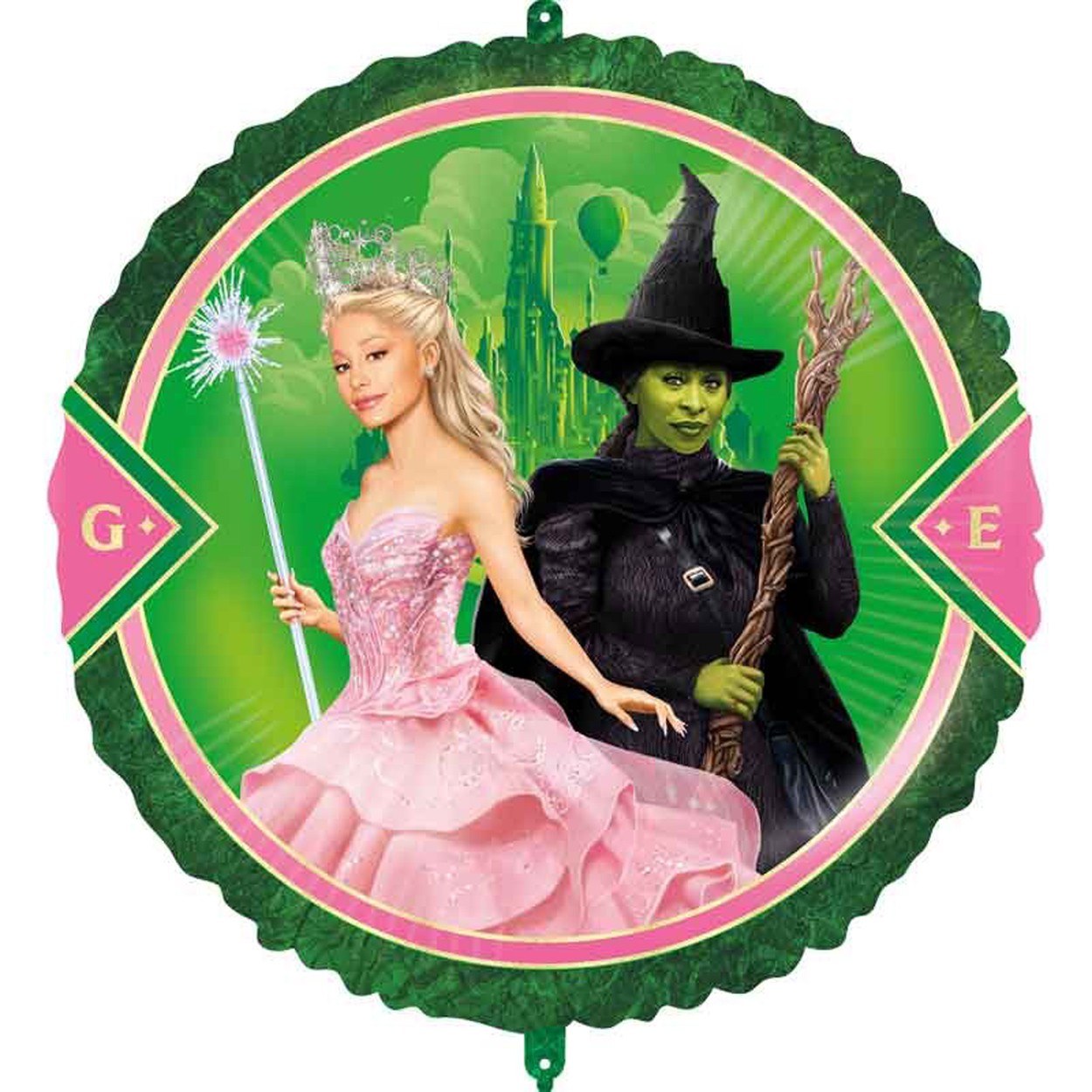 Wicked Party Balloon foil Wicked For Good Musical Wizard Oz Witch Glinda Elphaba