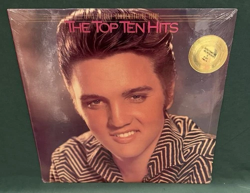 Elvis Presley RCA/BMG 6383-1-R The Top Ten Hits 2 LP Set SEALED 1987 MINT