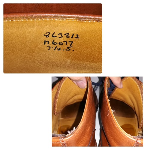 Tricker's Monkey Boots Brązowe Skóra Premium Rozmiar US 7,5-8 (25,5-26,0cm) Męskie - Zdjęcie 18 z 24