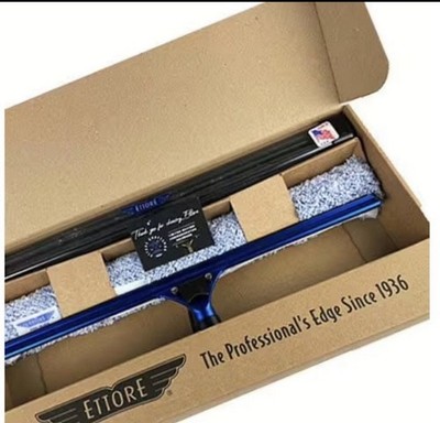 Ettore Abzieher Fensterreinigung Limited Edition Blau 35 Cm Neu Glasreinigung