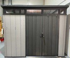 Keter Artisan 9ft x7ft Storage Shed – EXCELLENT / INDOOR USE ONLY