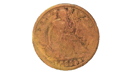 1844-O seated liberty half dollar