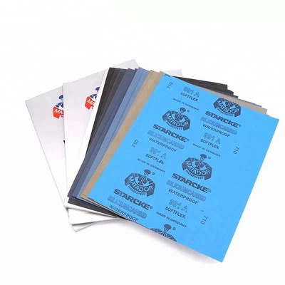 MATADOR Starcke Schleifpapier Nass Wasserfest Nassschleifpapier Autolack Lack 230x280mm