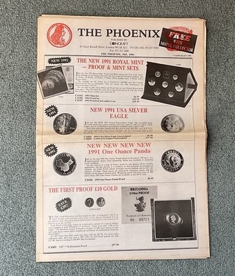 The Phoenix Coincraft Zeitung 1991 Ausgabe P65 