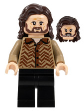 LEGO  Harry Potter Minifig hp371 - Sirius Black - Dark Brown Hair