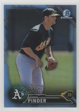 2016 Bowman Twitter Exclusive Blue Refractor 6/15 Chad Pinder #BCP139 3gr