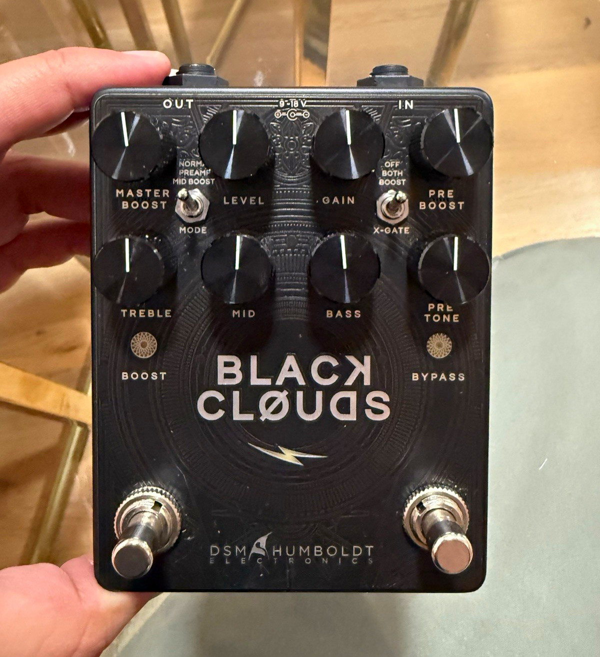 DSM Humboldt Electronics Black Clouds Analog Distortion/Overdrive Pedal