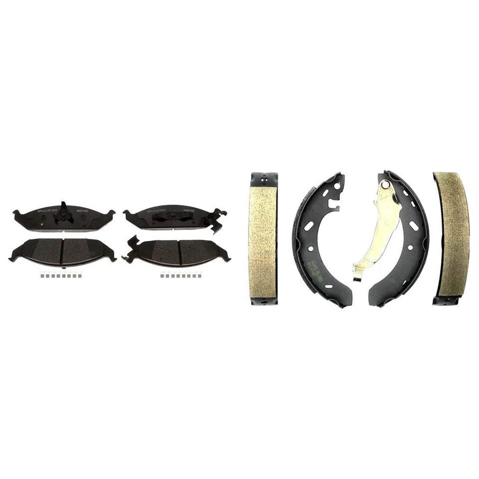 Kit pastillas de freno y zapatas de freno delanteras traseras de cerámica para Chrysler Cirrus 1995-1997 Foto 4 de 4