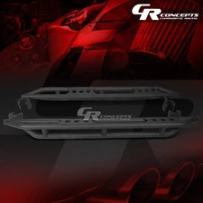 PAIR SIDE STEP NERF ARMOR ROCKER GUARD ROCK SLIDERS FOR 07-18 WRANGLER JK 4DOOR