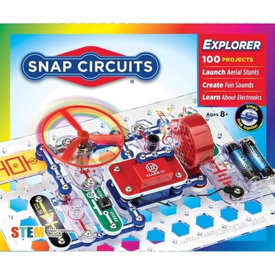 Electronics Kit for Ages 8+, Build Fun Projects with Colorful Instructions