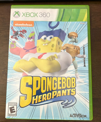 SpongeBob HeroPants (Microsoft Xbox 360, 2015) - No Manual