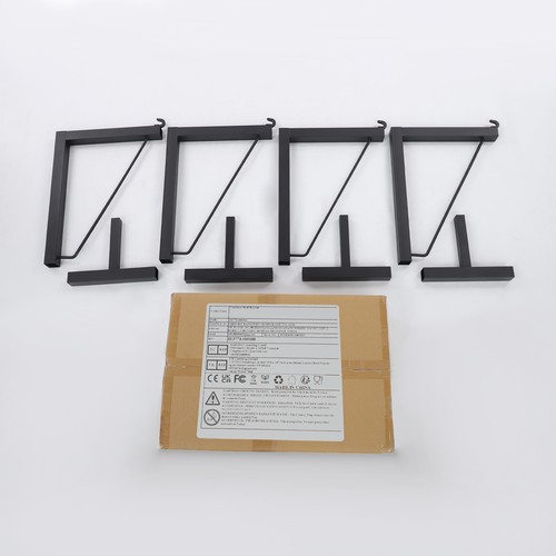 Staffa scaffale contenitore spedizione supporto contenitore triangolare 249,48 kg/550 libbre 4x - Foto 8 di 19