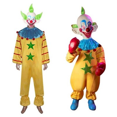 Killer Klowns From Outer Space Cosplay Costume Jumpsuit Halloween Outfit Suit