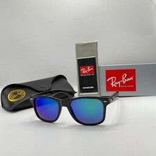 Ray-Ban 2140 Sunglasses Unisex Style Black Frame 56mm Dark Lenses UV Protection