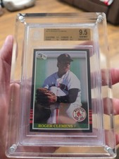1985 Donruss Roger Clemens #273 RC BGS 9.5 w/two 10 Qualifiers (9.5,10,10,9.5)