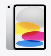 Apple iPad 10 ( A2696 ) 2022 - 256GB - Wi-Fi +5G Silver - Excellent Condition ￼