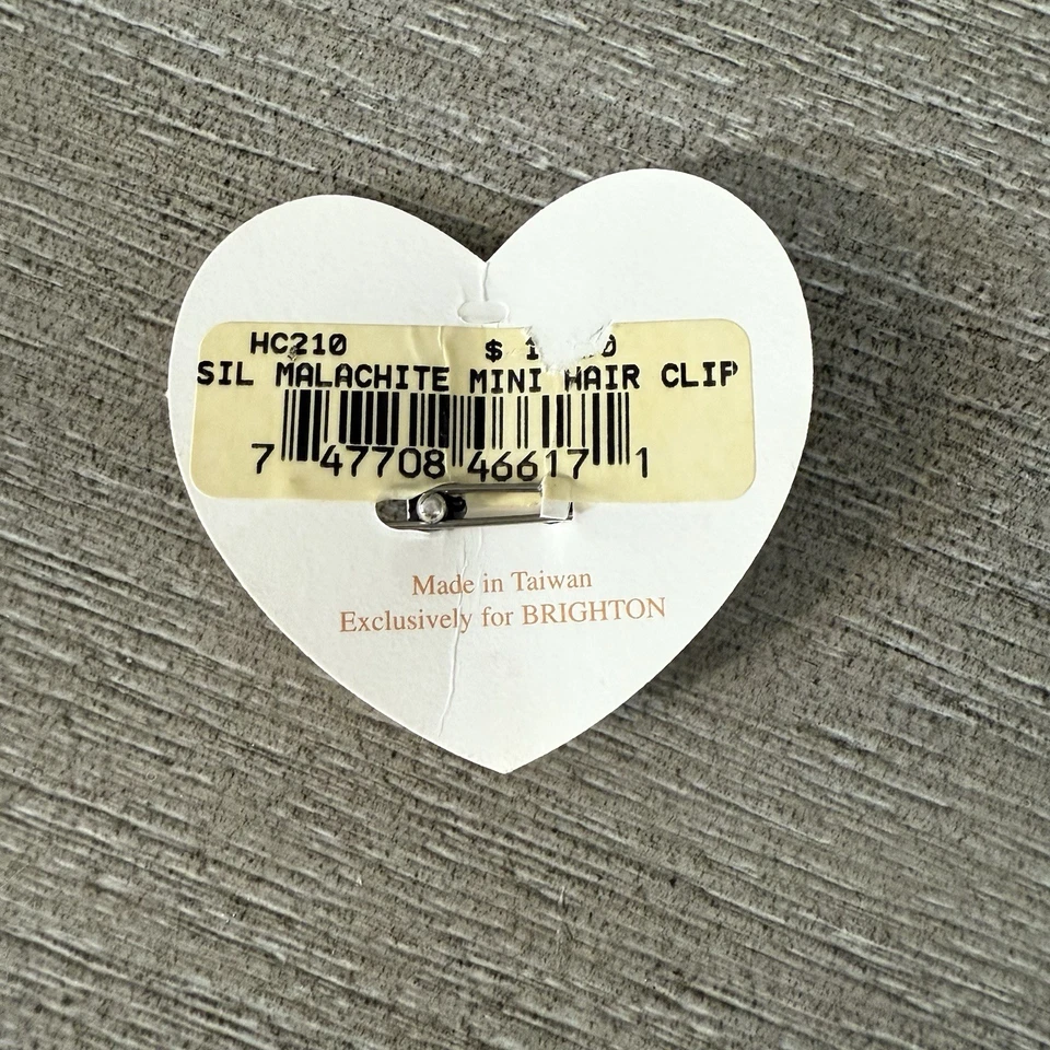 Nuevo Cordón Clip Joyería Cabello Pequeño Pergamino Estilo Célico Plateado Brighton Foto 2 de 4