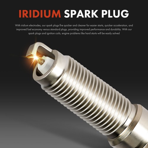 4x Blue Ignition Coil & 4x Iridium Spark Plug Kit for Buick Chevrolet Malibu GMC - Picture 3 of 10