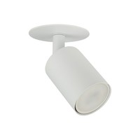 Deckenspot Metall Weiß Wohnzimmer B:12.5 Cm GU10 Verstellbar Deckenstrahler BüRo