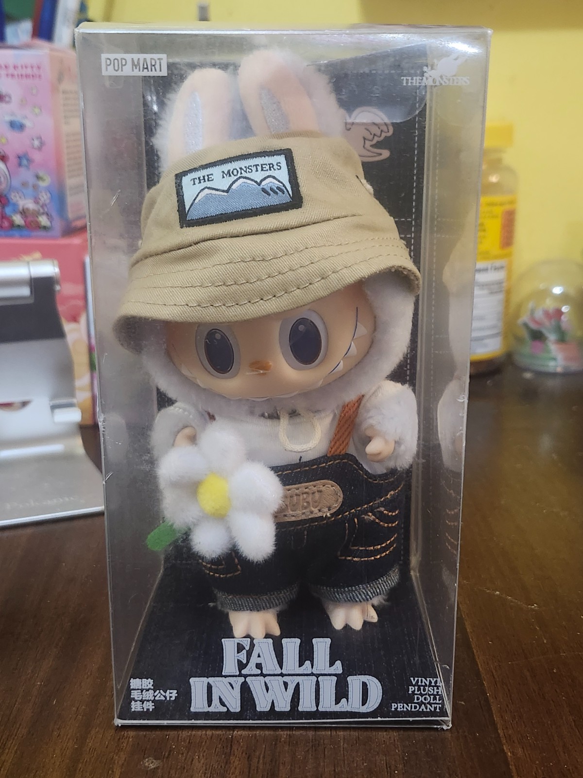 LABUBU THE MONSTERS FALL IN WILD SERIES Vinyl Plush Doll Pendant AUTHENTIC WOW!