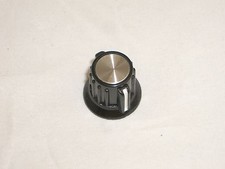 PHILMORE 3015 RADIO DIAL KNOB RIBBED BLACK FOR YAESU FT-620B FT-201 1PC