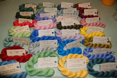 Silk & Ivory Thread 50% Silk, 50% Merino Wool Yarn 28.8 yards sold by skein