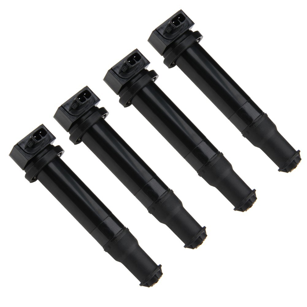 4 Pack Ignition Coil For 20062011 Hyundai Accent Kia Rio Rio5 UF499