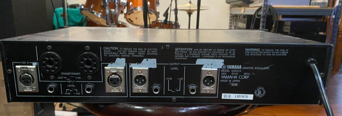 Yamaha Graphic Equalizer Model Q2031A | eBay