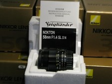 VOIGTL NDER NOKTON 58MM F/1.4 SL II N new/open box