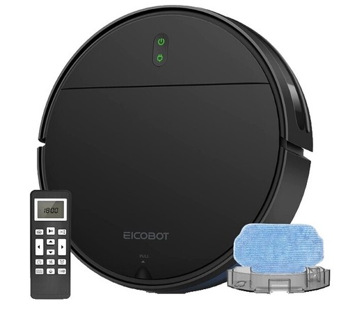 EATBALE X9 Pro Replacement Parts for Eufy Clean X9 Pro Robot Vacuum Cleaner with 1 Main Brush, 2 Hepa Filters, 4 Side Brushes, 4 Mop Cloths Attachment Roller Brush Edge Brush Wipe
