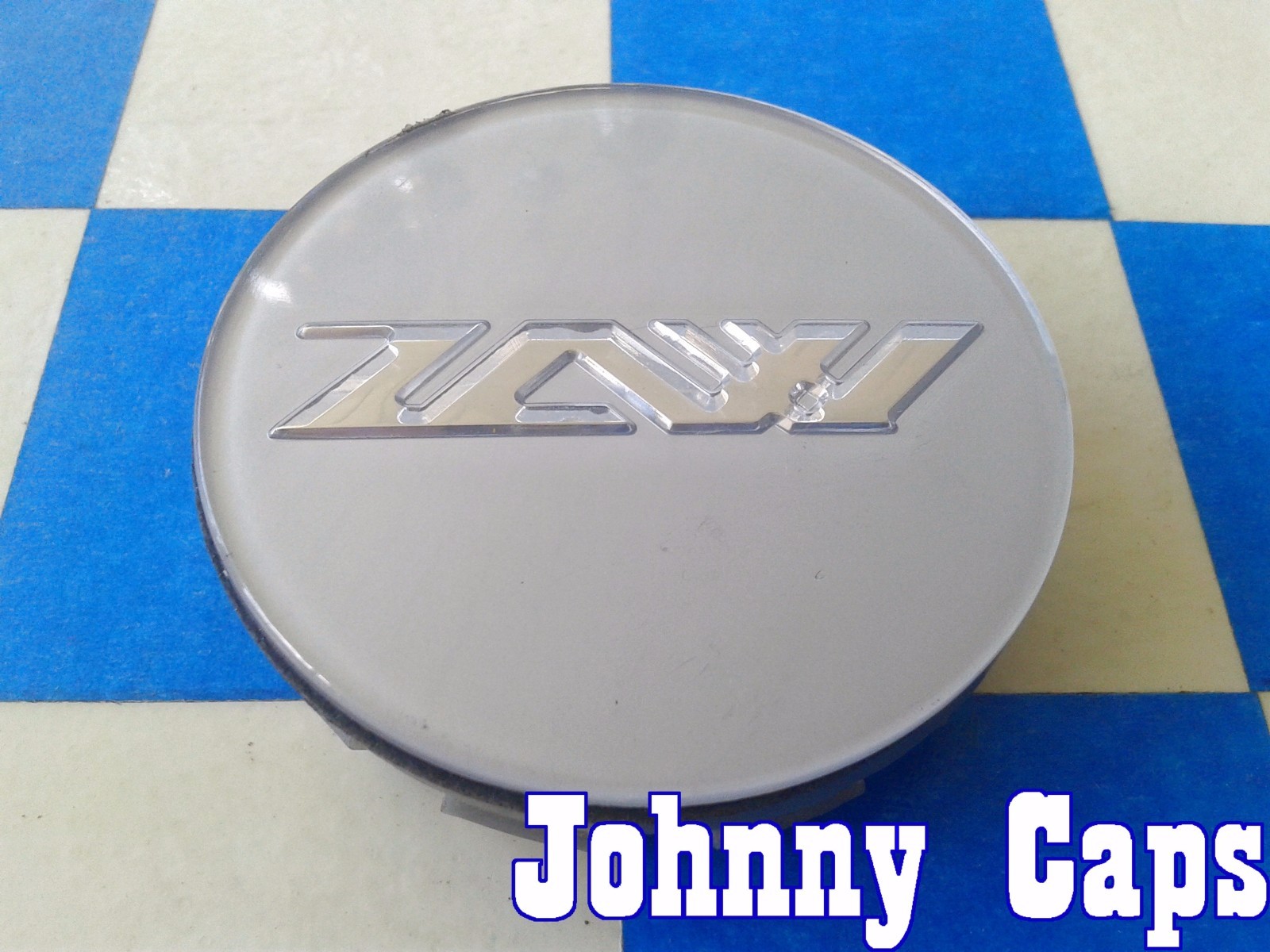 ZAW Wheels [52] SILVER Center Caps # N/A Custom Wheel Center Hub Cap (1)