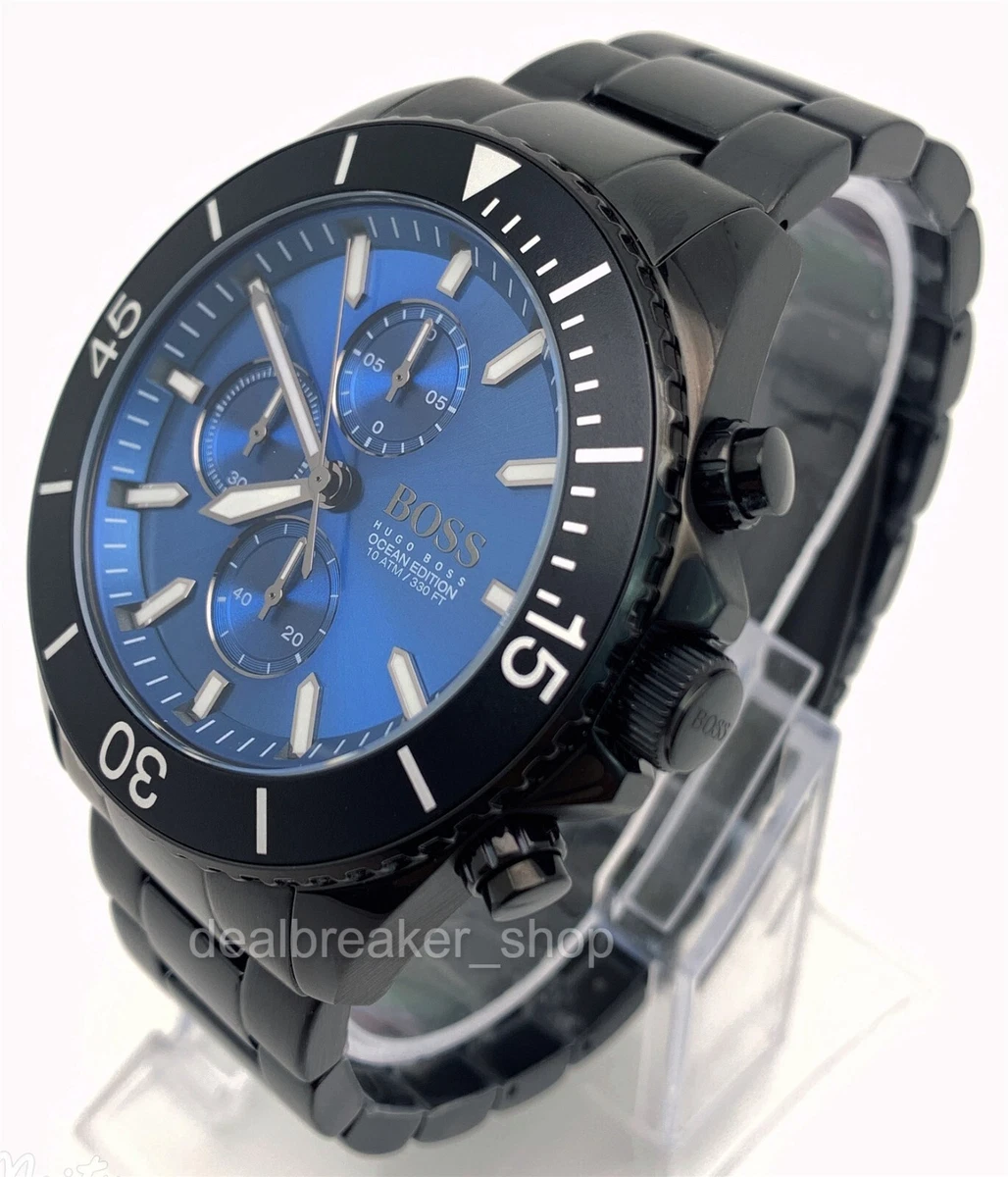 Hugo boss black top ocean edition watch